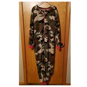 Camo Sleepwear Onesie